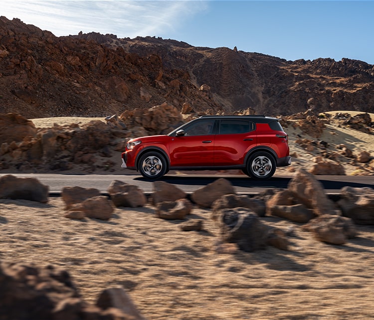 Citroen VOS Citroen Ë-C3 Aircross zijkant